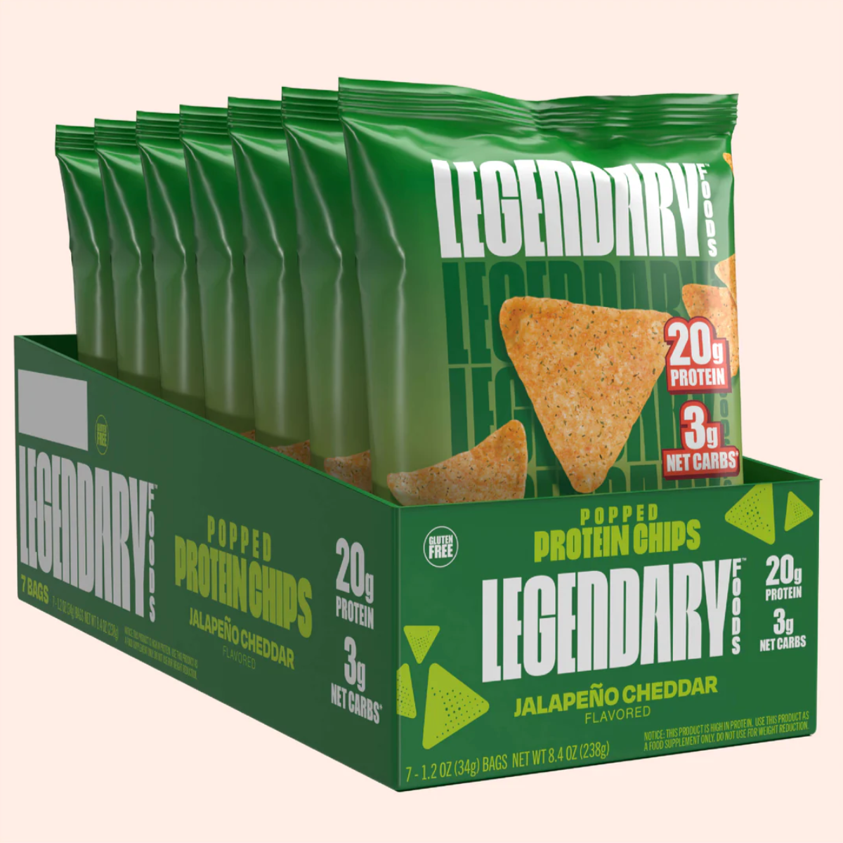 Legendary Popped Protein Chips