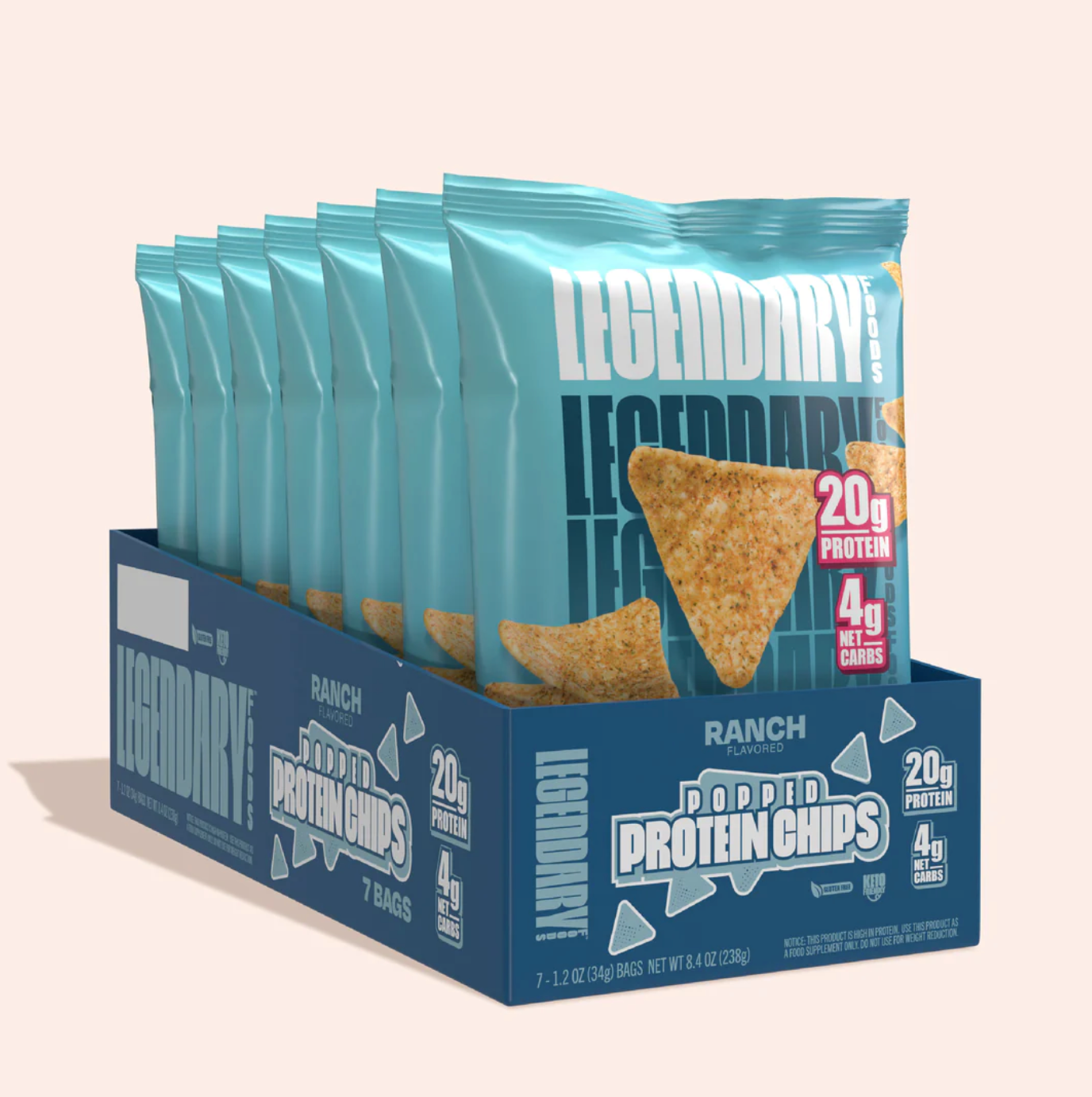 Legendary Popped Protein Chips
