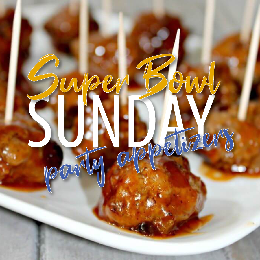 Super Bowl Sunday Healthy Party Appetizers