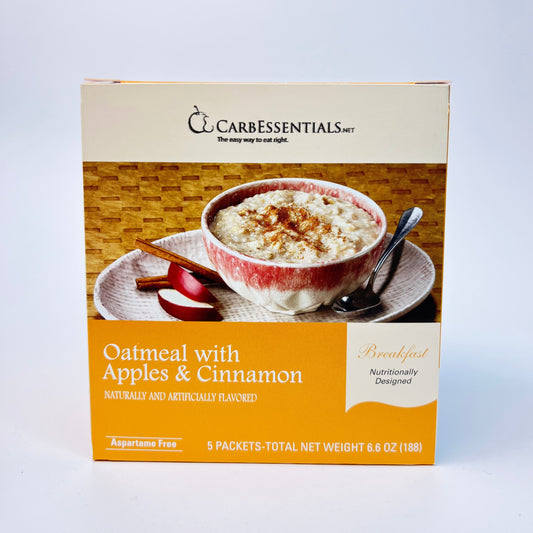 CarbEssentials Apple Cinnamon Oatmeal